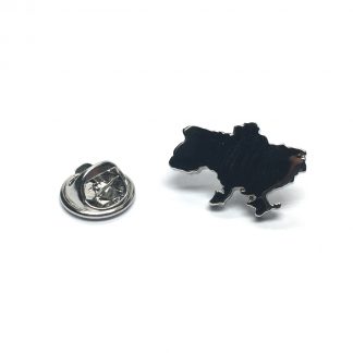 Outline Map of the Ukraine Lapel Pin Badge