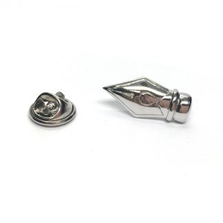 Pen Nib Lapel Pin Badge (AJTP89)