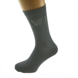 Ash Grey Coloured Wedding Socks