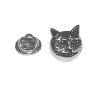 Cat Face Lapel Pin Badge