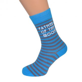 Turquoise Funky Wedding Role Socks Spots Stripes or Diamonds