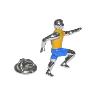 Running Athlete Sports Lapel Pin Badge
