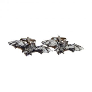 English Made Pewter Bats Cufflinks