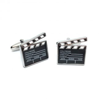 Hollywood Clapper Board Film Cufflinks