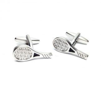Tennis Racquet Sport Cufflinks