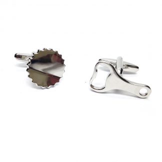 Beer Bottle Opener & Bottle Top Cufflinks