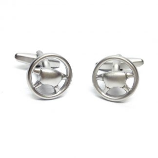 Modern Steering Wheel Car Cufflinks