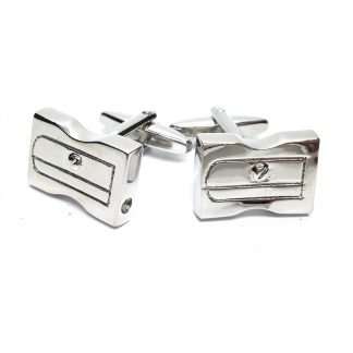 Pencil Sharpener Office Cufflinks