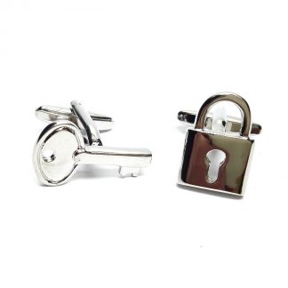 Padlock and Key Locked In Love Cufflinks
