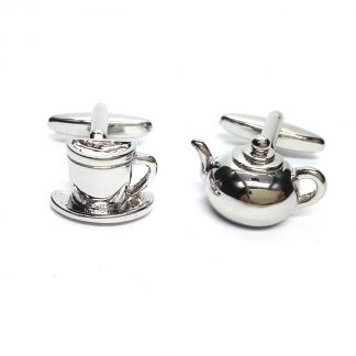 Teacup and Teapot Drink Cufflinks