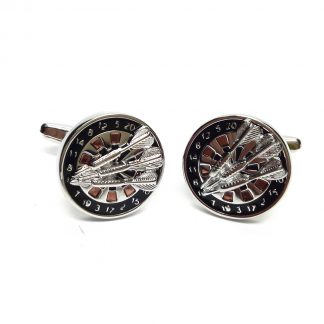 Dartboard & Darts Sport Cufflinks