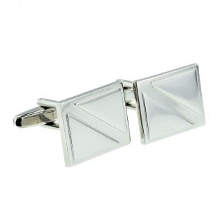 Diagonal design Classic Cufflinks