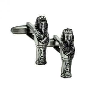 Egypt Egyptian Mummy Sarcophagus Antique Museum Cufflinks