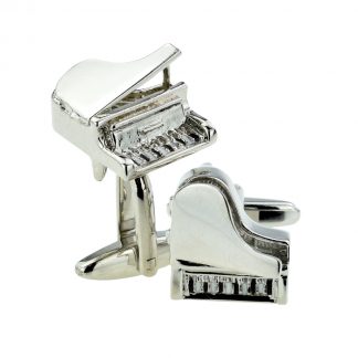 Grand Piano Music Instrument Cufflinks