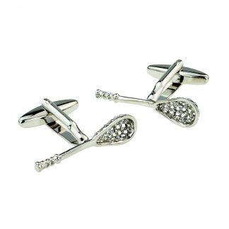 Lacrosse Stick Sport Cufflinks
