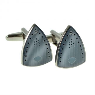 Fun Iron Domed Design Cufflinks