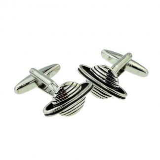 Planet Saturn Astronomers, Space, Astronaut , Alien, UFO Cufflinks