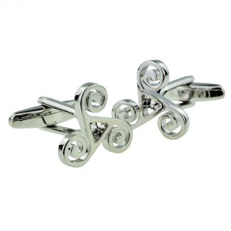Celt Celtic Swirl Knot Design Cufflinks