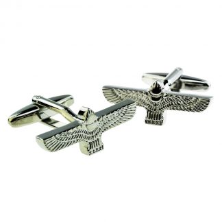 Middle Eastern Style Stylised Bird Wings Cufflinks