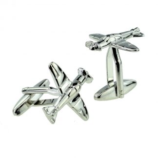 Propeller Style Aeroplane Cufflinks