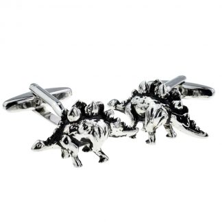 Stegosaurus Dinosaur Fossil Cufflinks
