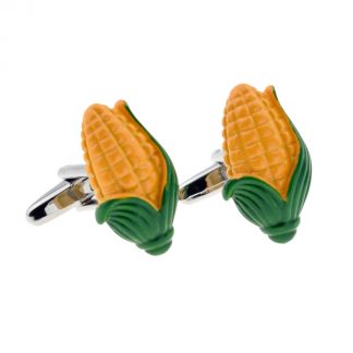 Maize / Sweetcorn Cufflinks