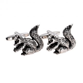 Detailed Squirrel Cufflinks
