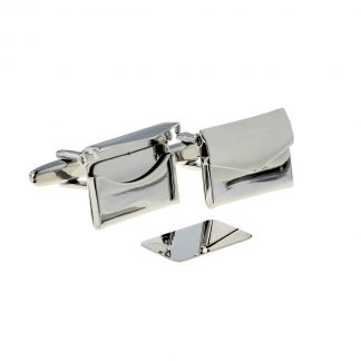 Hidden Messages in Envelope Design Cufflinks (Engravable)