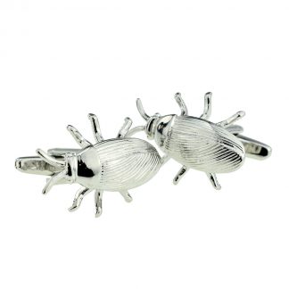 Creepy Crawly Beetle Design Cufflinks