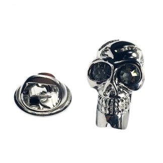 Skull Lapel Pin Badge (AJTP48)