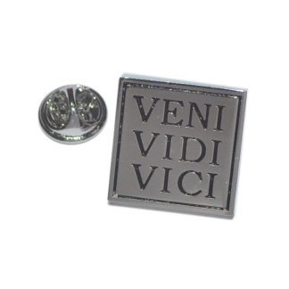 Veni Vidi Vici Lapel Pin Badge, I Came I Saw I Conquered