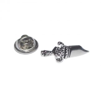 Dagger Knife Lapel Pin Badge