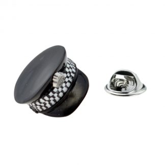 Police Officers Cap Lapel Pin Badge