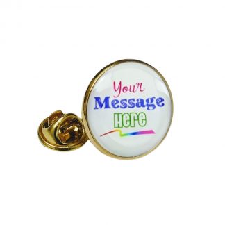 Bespoke Design 20mm Recess Narrow Framed Lapel Pin Badge