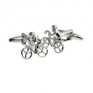 Bike Cycle Cycling Cyclist Cufflinks