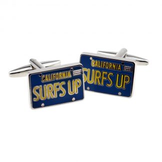 Surfs Up Surfers Surfing Cufflinks