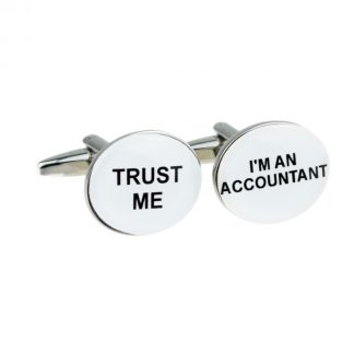 Trust Me I'm an Accountant Cufflinks