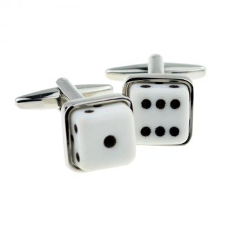 Dice Casino Gamblers Cufflinks