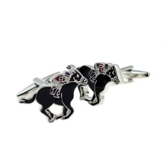 Horse Racing Equestrian Cufflinks