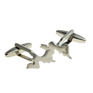 Sexy Silhouette Girl Cufflinks
