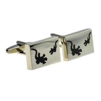 Salamander Lizard Reptile Cufflinks