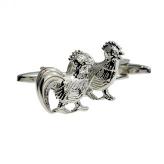 Cockerel Chicken Rooster Cufflinks