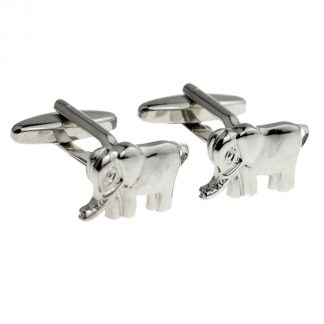 Elephant Zoo Animal Cufflinks