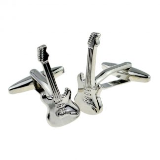 Electric Guitar Music Instrument Cufflinks