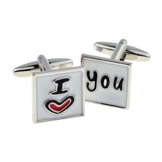 I Love You Cufflinks