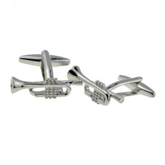 Trumpet Music Instrument Cufflinks