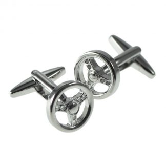 Sports Steering Wheel Cufflinks