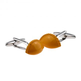Fun Cornish Pasty Design Cufflinks