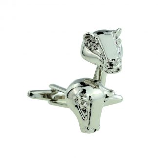 Badgers Head Design Cufflinks