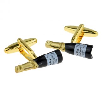 Champagne Bottle Cufflinks